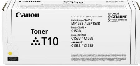 Genuine Canon T10Y 4563C001AA Yellow High Capacity Toner Cartridge 10K Prints