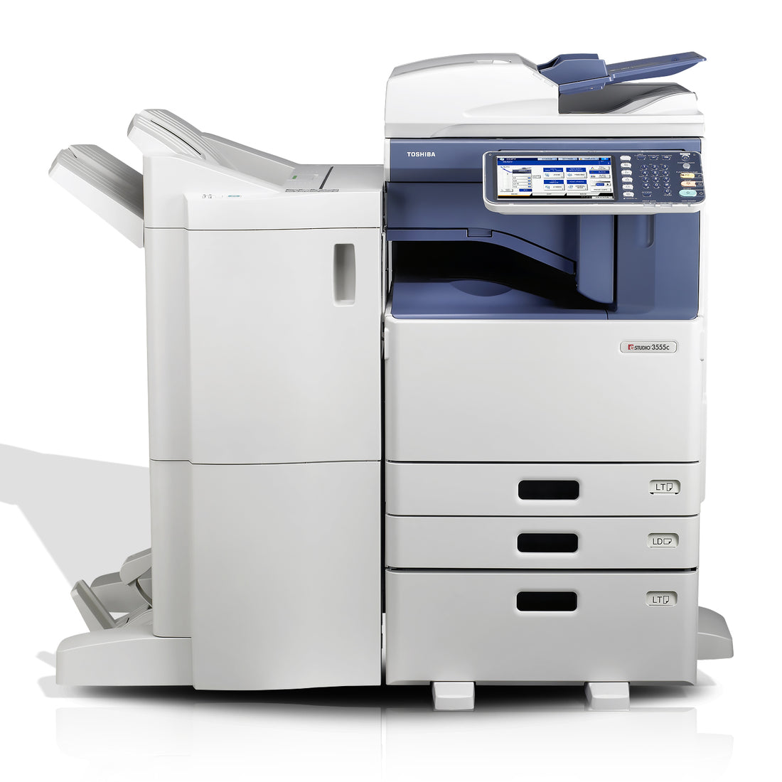 Toshiba e-Studio 3555c A3 Colour Laser Multifunction Copier With Saddle-Stitch Finisher (Refurbished)
