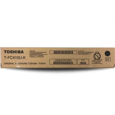 Genuine Toshiba T-FC415P-K TFC415PK Black Toner Cartridge 38,400 Pages
