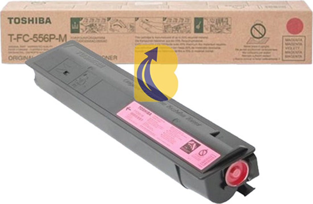 Genuine Toshiba TFC556PM Magenta Toner Cartridge 5506AC 6506AC 7506AC 39,200 Print