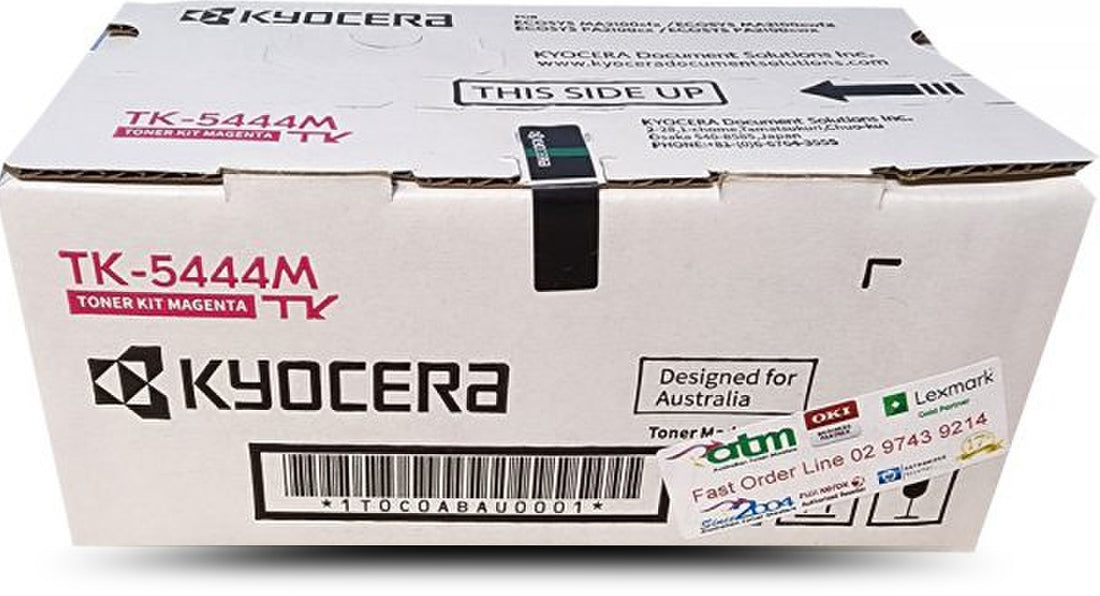 Genuine Kyocera TK-5444M Magenta High Yield Toner Cartridge 2,400 Print