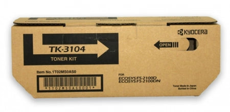 Genuine Kyocera TK3104 Black Toner Cartridge FS2100 M3540 M3040 12,500 Pages