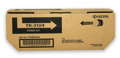 Genuine Kyocera TK3104 Black Toner Cartridge FS2100 M3540 M3040 12,500 Pages