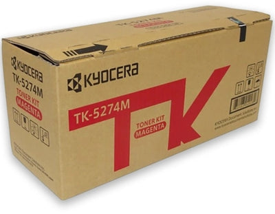 Genuine Kyocera TK5274M Magenta Toner Kit 6,000 Pages