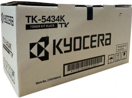 Genuine Kyocera TK-5434K Black Toner Cartridge 1,250 Prints