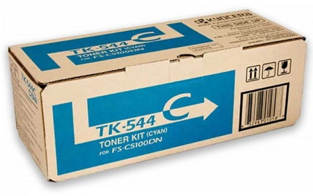 Genuine Kyocera TK544C Cyan Toner Cartridge 4,000 Prints