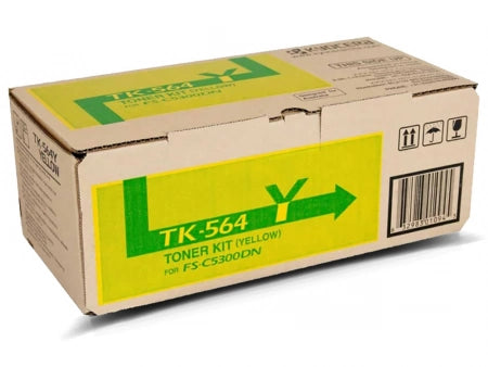 Genuine Kyocera TK564Y Yellow Toner kit 10,000 Prints