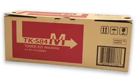 Genuine Kyocera TK584M Magenta Toner kit 2,800 Prints