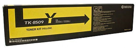 Genuine Kyocera TK8509Y Yellow Toner Cartridge 30,000 Print