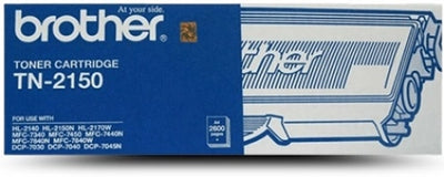 Genuine Brother TN-2150 Black Toner Cartridge 2.6K Print Yield