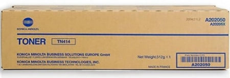 Konica Minolta Bizhub 363 423 (TN-414 / A202050) Genuine Black Toner Cartridge - 25K Print Yield