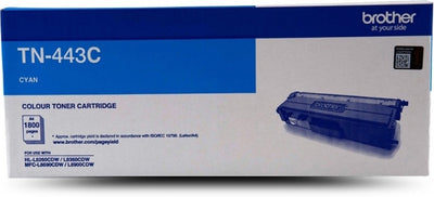 Genuine Brother TN443C Cyan Toner Cartridge 4,000 Yield