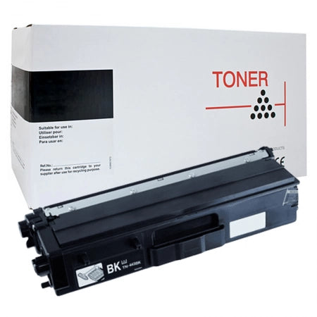 White Box Premium Brother TN443BK Black Toner Cartridge 4,500 Pages