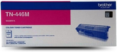 Genuine Brother TN446M Magenta Toner Cartridge 6,500 yield