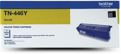 Genuine Brother TN446Y Yellow Toner Cartridge 6,500 Yield