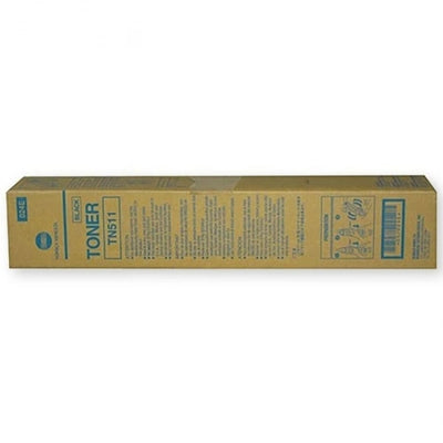 Konica Minolta Bizhub 420 421 500 501 Genuine TN511 (024B) Black Toner Cartridge - 29k Yield