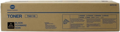 Konica Minolta TN611K (A070150) Genuine Black Toner Cartridge - 45k Print Yield