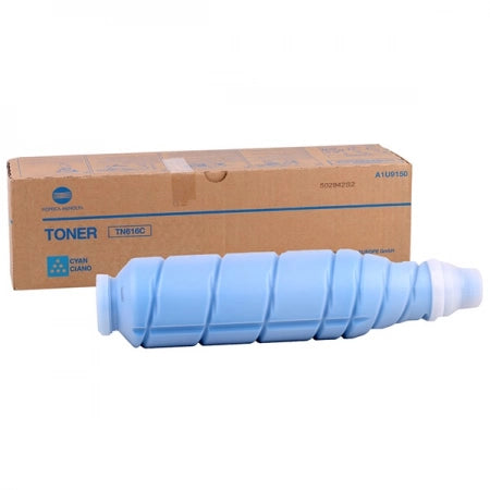 Konica Minolta Bizhub Press C6000 C7000 TN616C A1U9450 Genuine Cyan Toner Cartridge 31k Print Yield