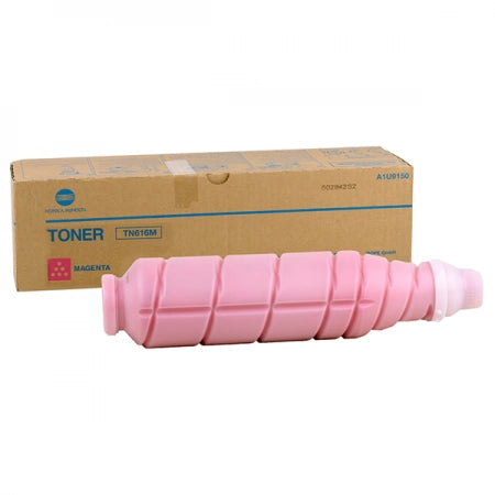 Konica Minolta Bizhub Press C6000 C7000 TN616M A1U9350 Genuine Magenta Toner Cartridge 31k Print Yield