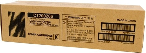 Genuine Fuji Xerox CT200206 C240 Black Toner Cartridge 26,000 Print