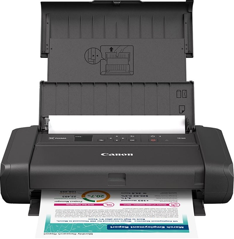 Canon PIXMA TR160 Portable Wireless Printer with Battery