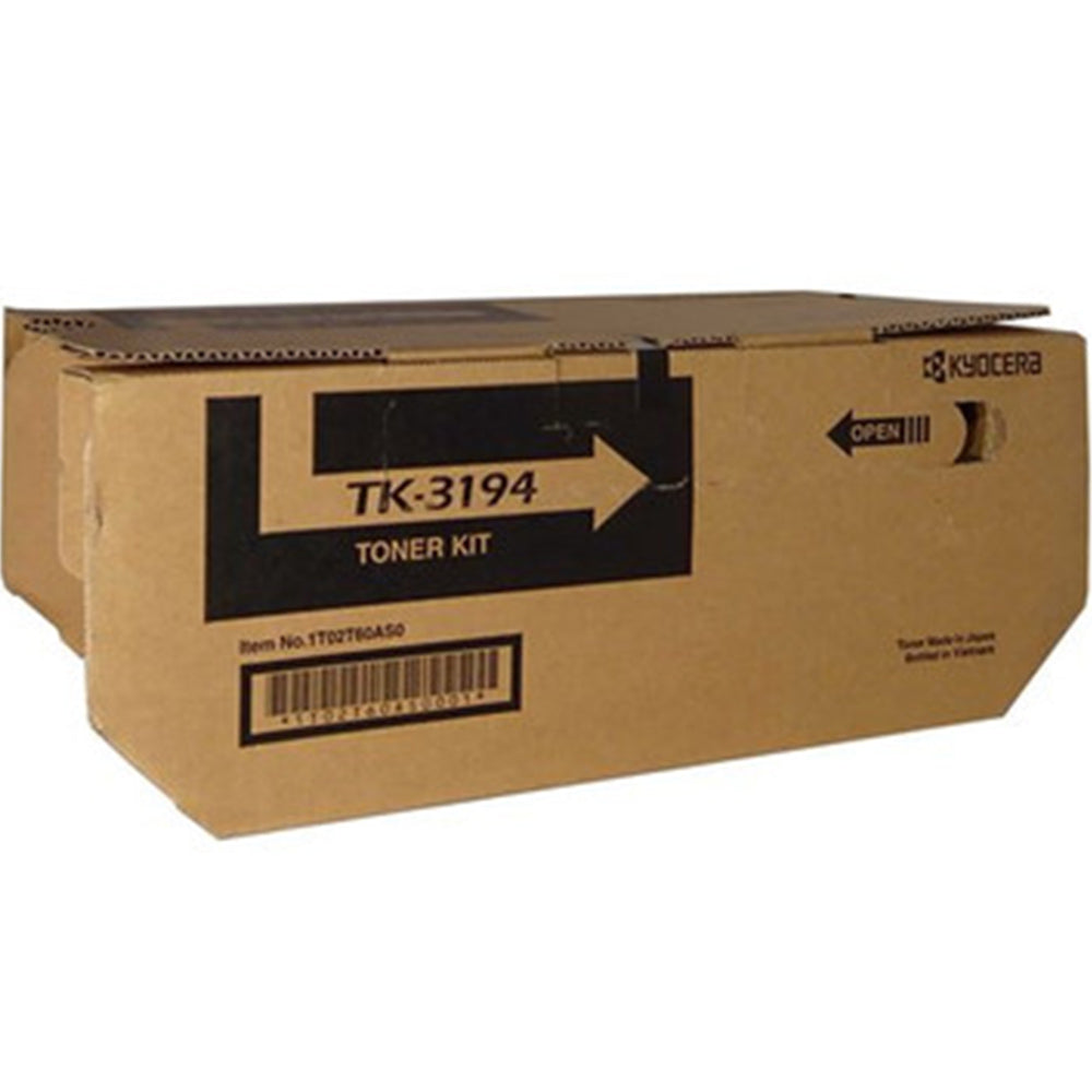 Genuine Kyocera TK3194 Black Toner Cartridge 25,000 Page