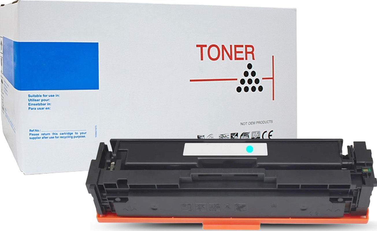 White Box HP 410X CF411X Cyan Toner Cartridge 5,000 Page