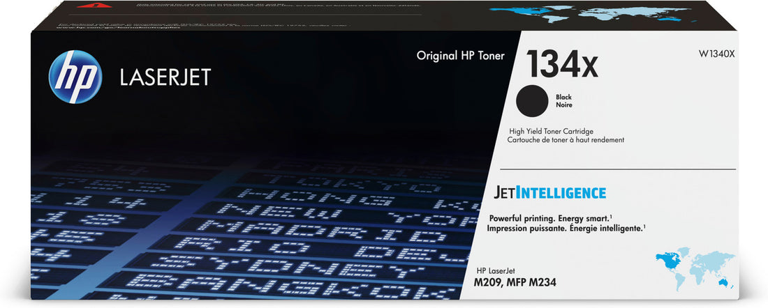 Genuine HP 134X W1340X Black Toner Cartridge 2400 Page