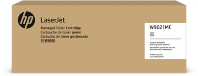 Genuine HP W9021MC LaserJet Managed Cyan Toner Cartridge