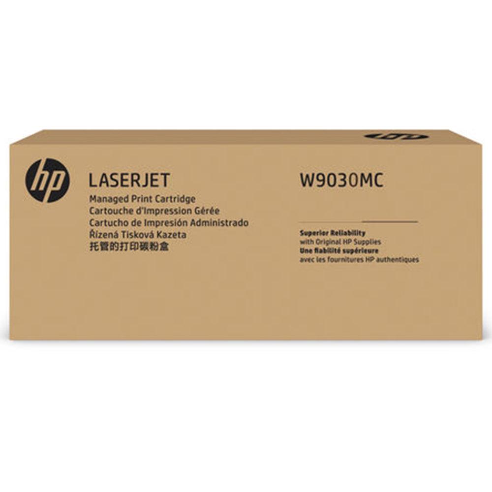 HP W9030MC Black Managed LaserJet Toner Cartridge