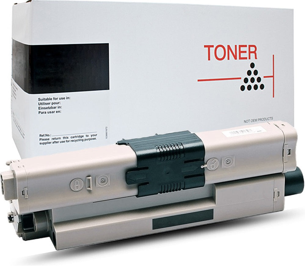 OKI White Box MC562w C510DN Black Toner 44973552 7,000 Page