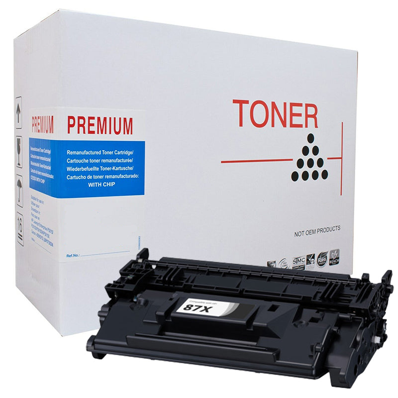 White Box HP 87X CF287X Toner Cartridge M501/ M506/ M527 18,000 page