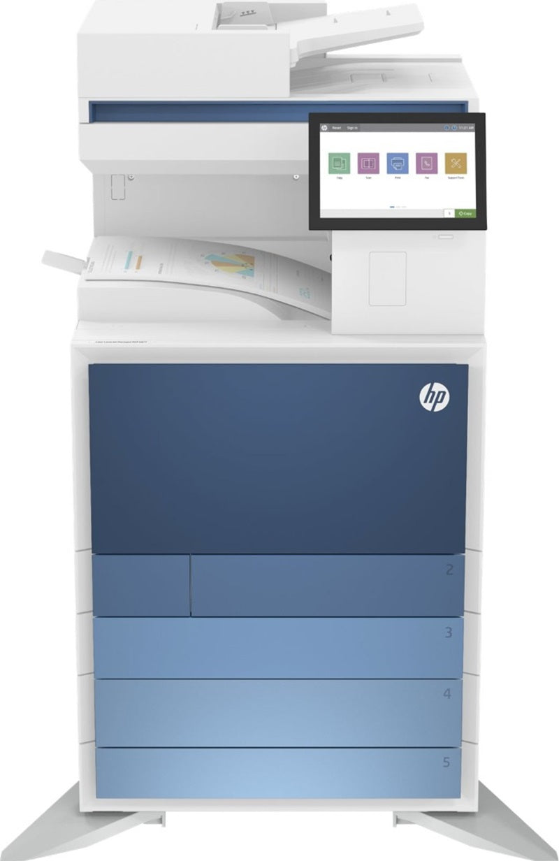 HP A3 Color LaserJet Managed MFP E877z Colour Network Multifunction Laser Printer 5QK08A