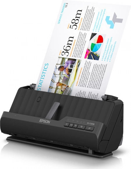 Epson WorkForce ES-C320W Compact Desktop Document Scanner 30ppm