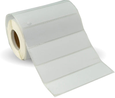 89mm X 24mm Write On White Labels - 500/Rol