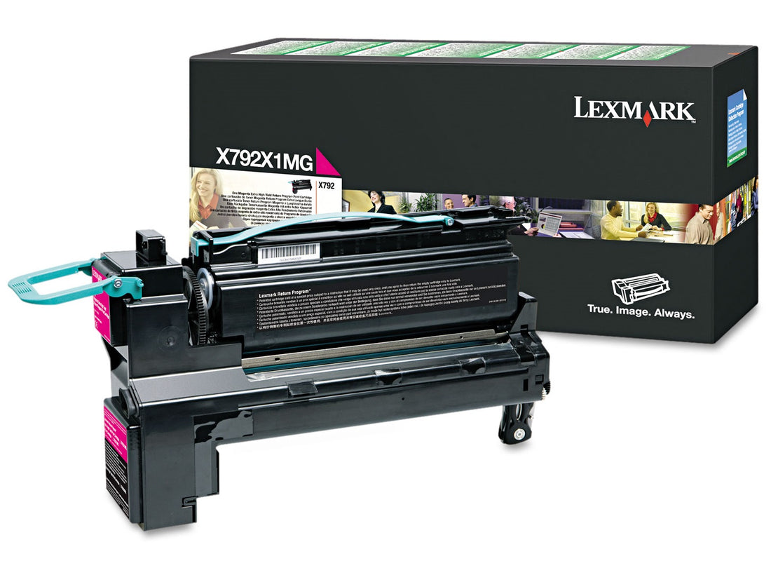 Genuine Lexmark X792 X792X1MG Magenta High Capacity Toner Cartridge 20000 Page