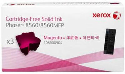 Genuine Fuji Xerox Phaser 8560 108R00904 Magenta Ink Cartridge 3,400 Prints