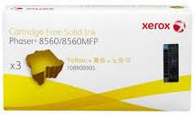 Genuine Fuji Xerox Phaser 8560 108R00905 Yellow Ink Cartridge 3,400 Print