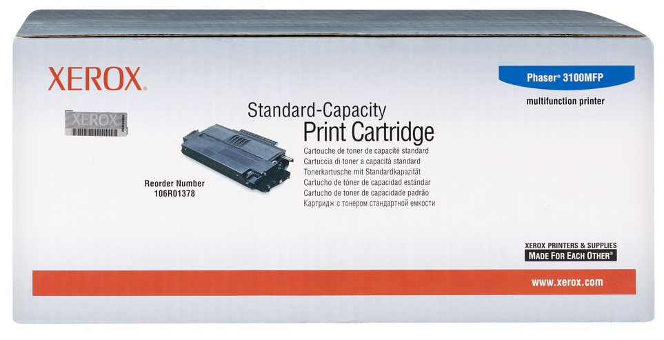 Genuine Fuji Xerox Phaser 3100MFP CWAA0758 Black Toner Cartridge 4,000 Print