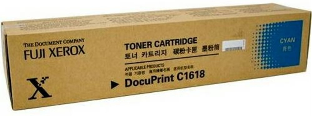 Genuine Fuji Xerox DocuPrint C1618 CT200227 Cyan Toner Cartridge 6,000 Print