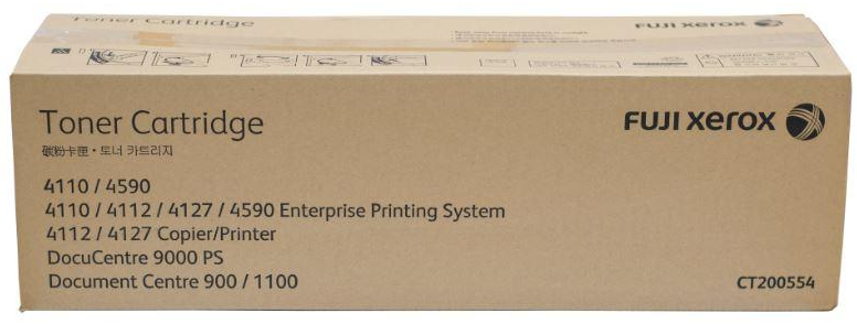 Genuine Fuji Xerox CT200554 Black Toner Cartridge 81,000 Print