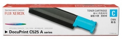 Genuine Fuji Xerox DocuPrint C525A CT200650 Cyan Toner Cartridge 4,000 Print