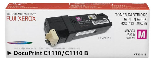 Genuine Fuji Xerox DocuPrint C1110 CT201116 Magenta Toner Cartridge 2,000 Print