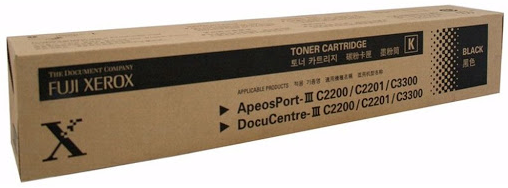 Genuine Fuji Xerox CT201213 Black Toner Cartridge III C2201 / C2200 / C3300 26,000 Print