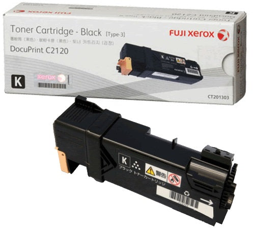 Genuine Fuji Xerox DocuPrint C2120 CT201303 Black Toner Cartridge 3,000 Print