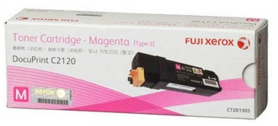 Genuine Fuji Xerox DocuPrint C2120 CT201305 Magenta Toner Cartridge 3,000 Prints