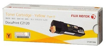 Genuine Fuji Xerox DocuPrint C2120 CT201306 Yellow Toner Cartridge 3,000 Print