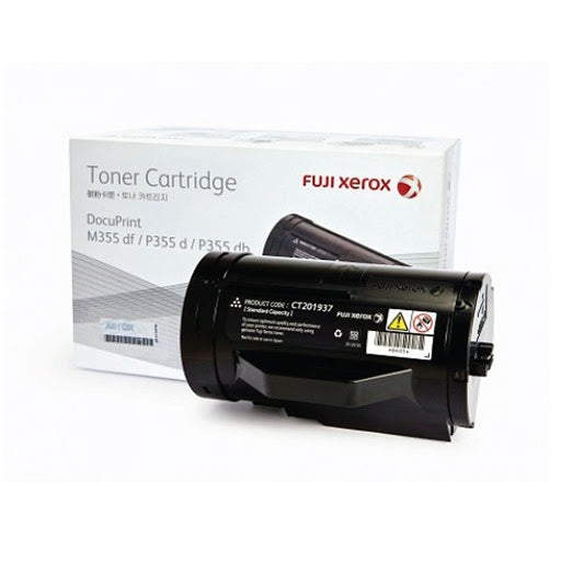 Genuine Fuji Xerox CT201937 Black Toner Cartridge DocuPrint P355D 4,000 Page