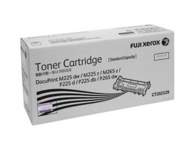 Genuine Fuji Xerox DocuPrint P225DW CT202329 Black Toner Cartridge 1.2K Print