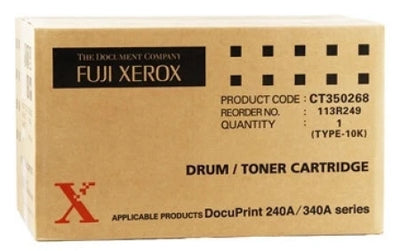 Genuine Fuji Xerox 240A CT350268 Black Toner Cartridge 10,000 Prints